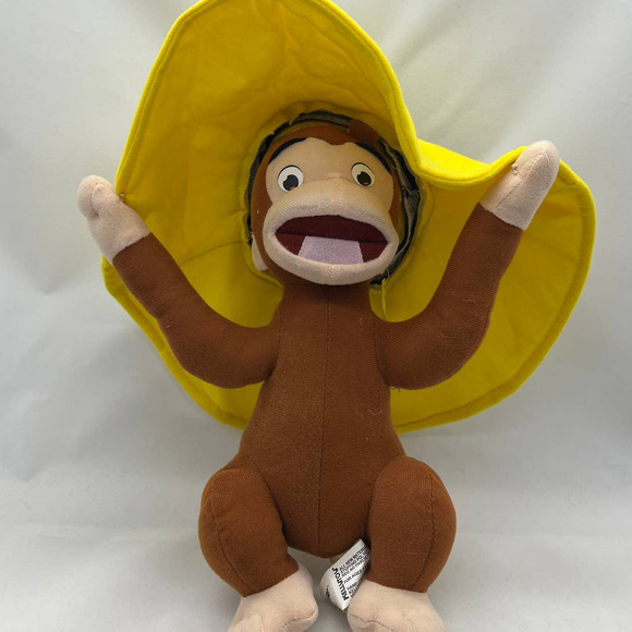 Curious George with Yellow Hat, Kelly Toys w/ Hang‎ Tag - Picture 1 of 3